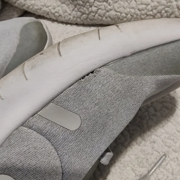 Nike Flex Experience RN 8 Light Grey & White Women's Running Shoes Sz 10 - Picture 4 of 7